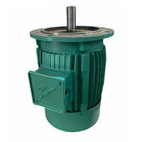 Face Mounted Electric Motor - Color: Green
