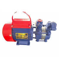 1hp Self Priming Monoblock Pump - Mild Steel Material, Different Sizes, Blue Color, 1 Hp Electric Motor | Industrial Use, Submersible, Warranty Included