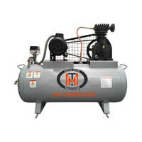 1hp Mini Air Compressor - Color: Grey