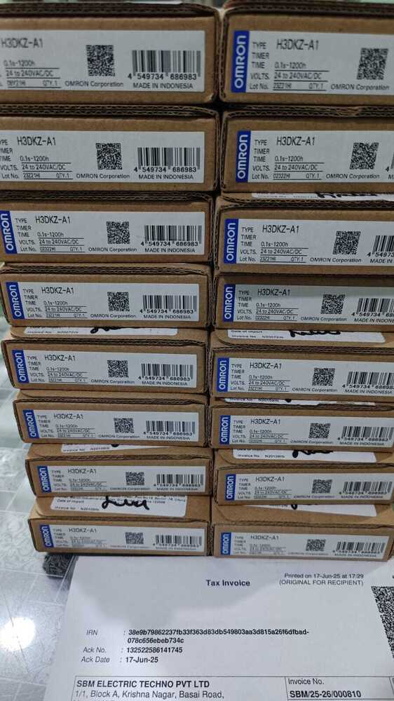 OMRON,  TIMER, 24 TO 240VAC, H3DKZ-A1