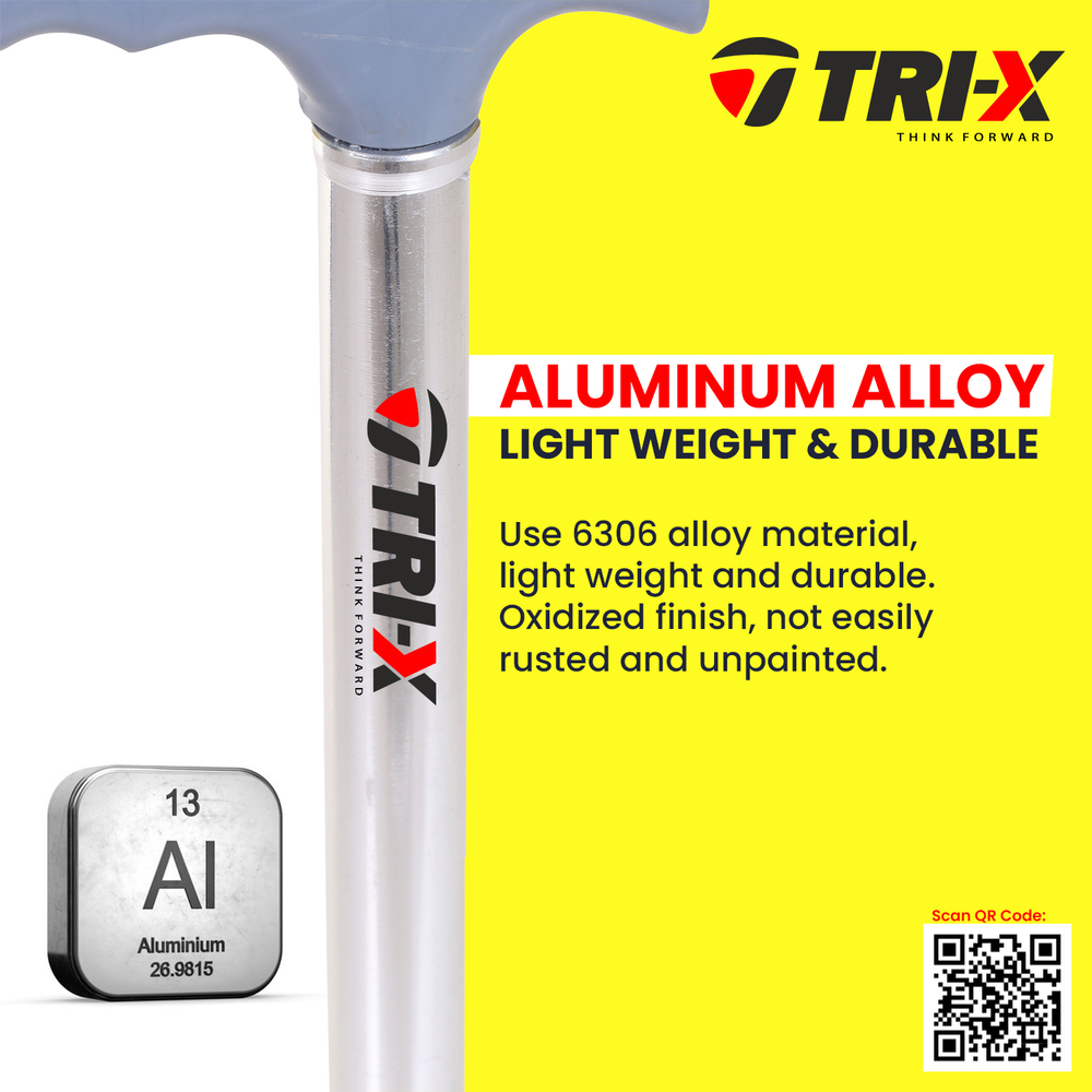 SINGLE TELESCOPIC WALKING STICK
