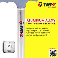 SINGLE TELESCOPIC WALKING STICK