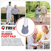 SINGLE TELESCOPIC WALKING STICK
