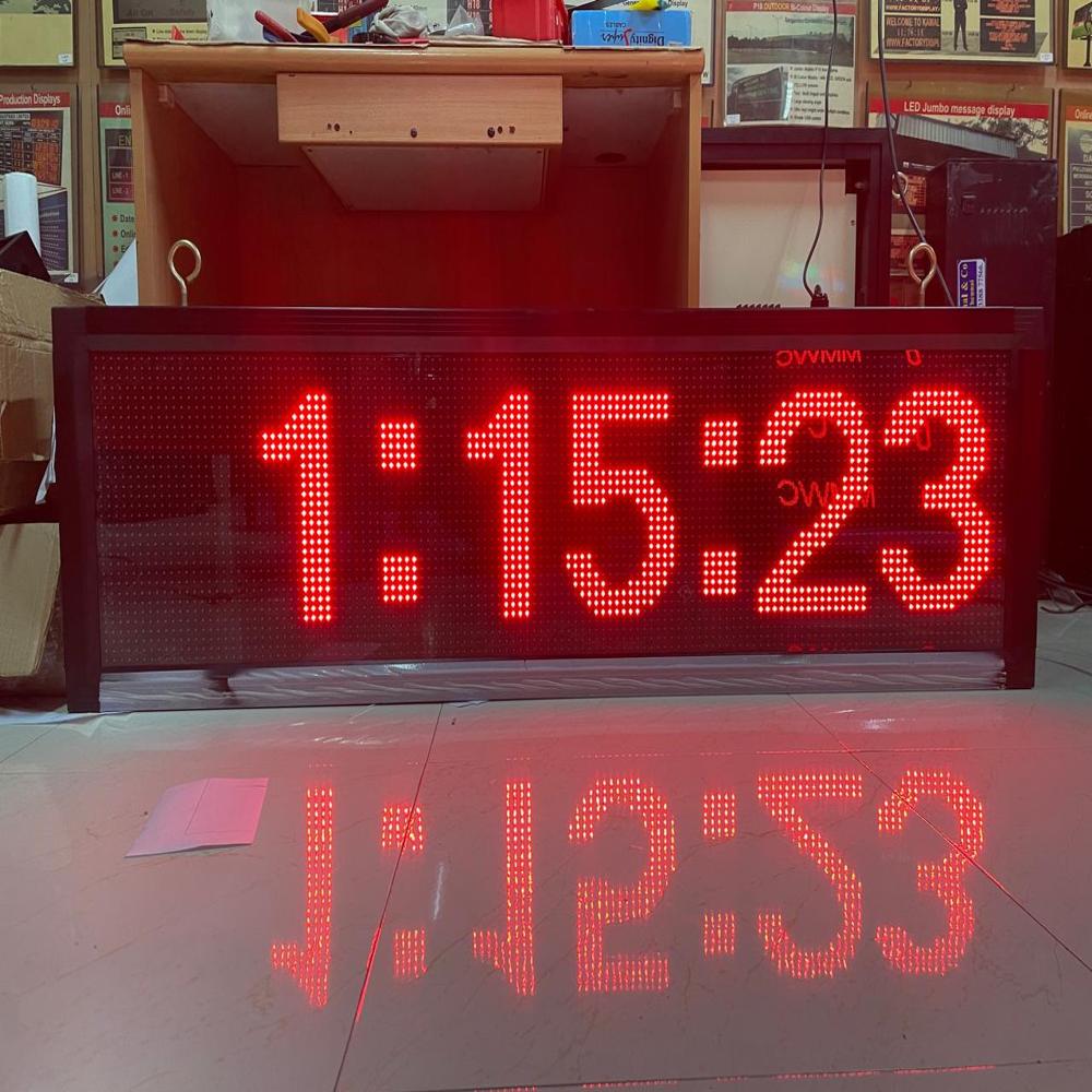 Led Count Up Timer Display Board - Application: Factory