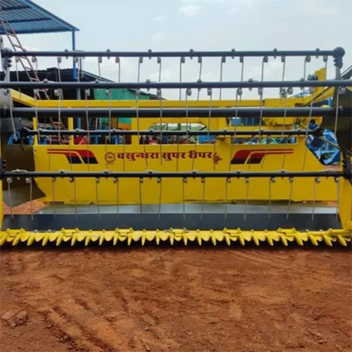 Tractor Mounted Reaper Machine
