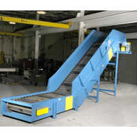 Hinged Belt Conveyor - Color: Blue