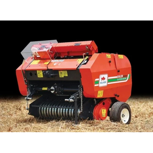 Round Straw Baler Scale Less