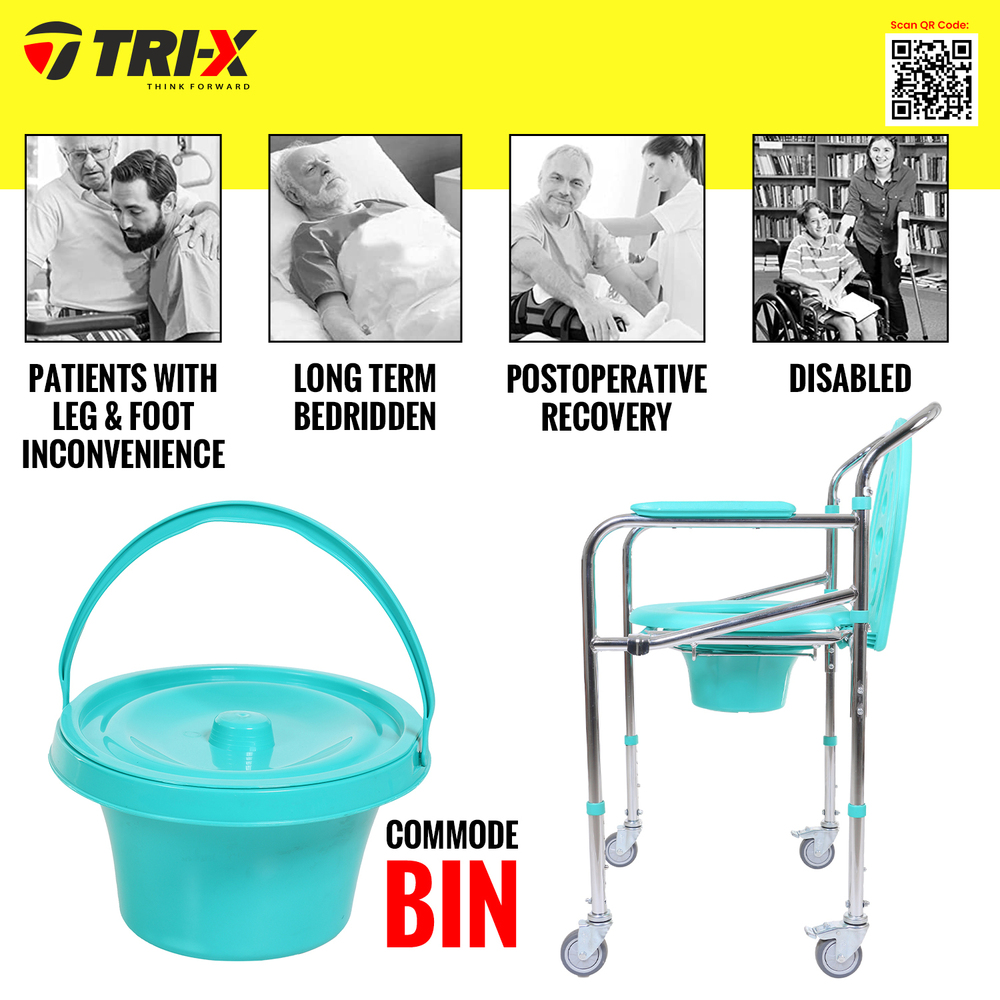 Commodes Chairs With Wheel - Application: Industrial
