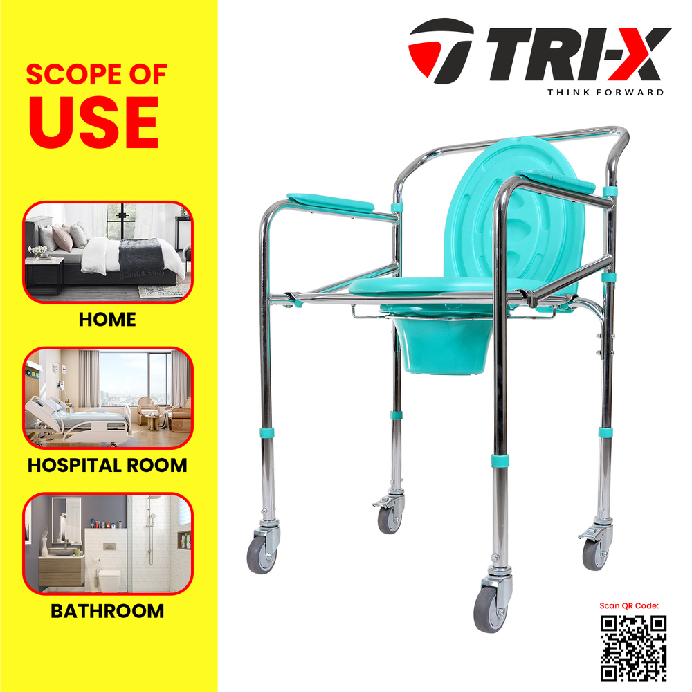 Commodes Chairs With Wheel - Application: Industrial