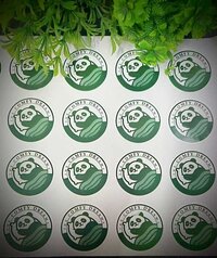 Colourfull Round Stickers