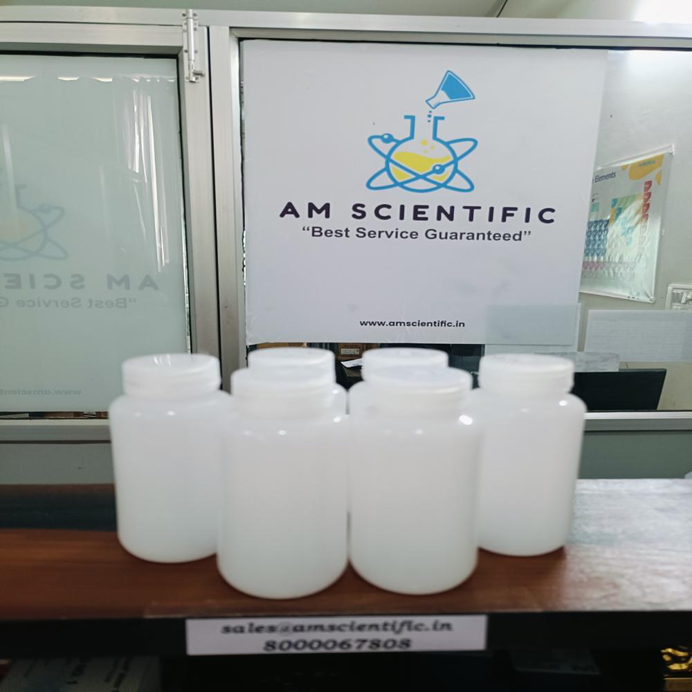Reagent Bottle Wide Mouth 250ml - Color: White