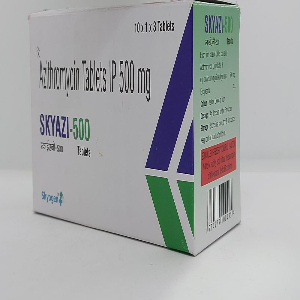 AZITHROMYCIN 500MG TAB