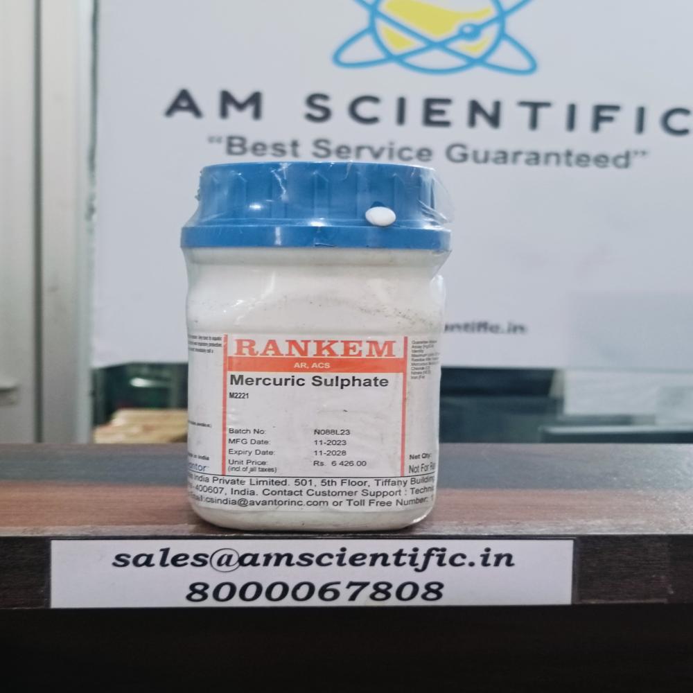 Mercuric Sulphate 100g - Cas No: 7783 35 9