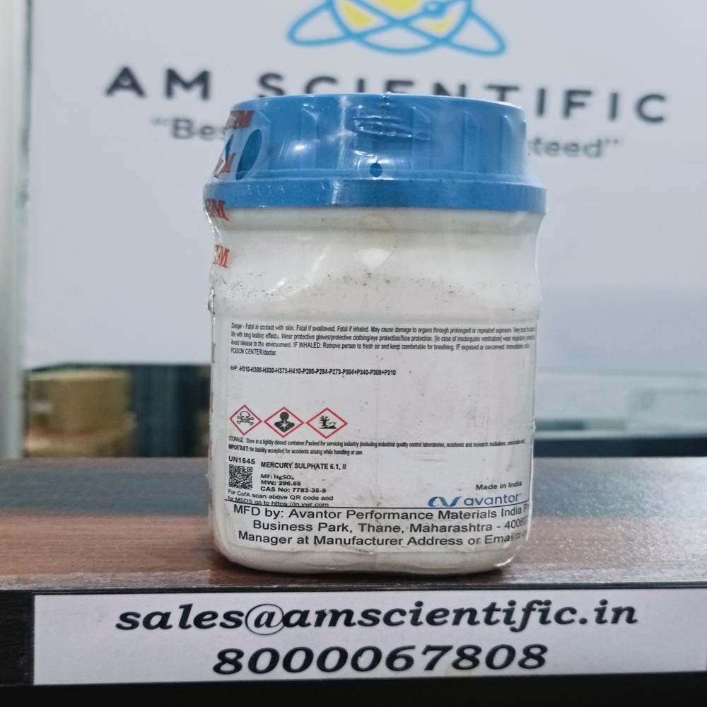 Mercuric Sulphate 100g - Cas No: 7783 35 9