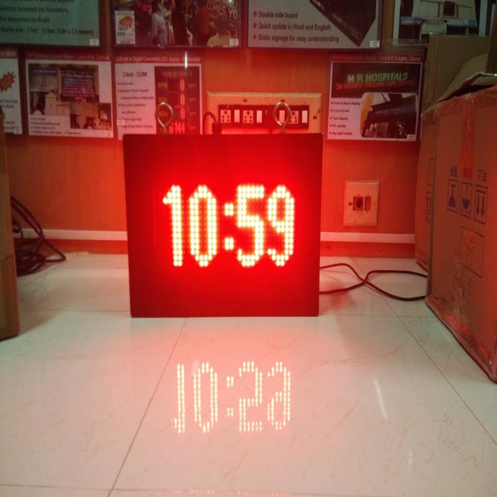 एलईडी औद्योगिक LAN डिजिटल घड़ी - 11 मॉडल