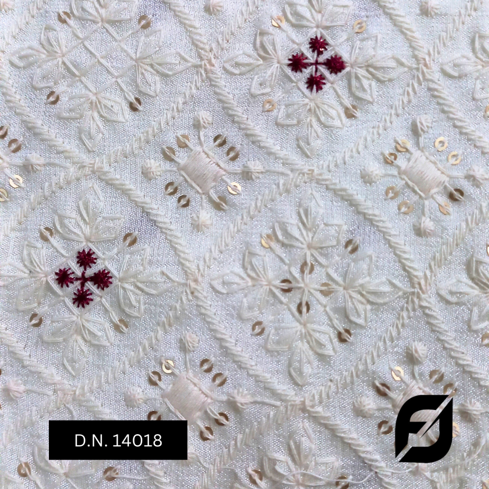 Embroidered Birdal Sherwani Fabric