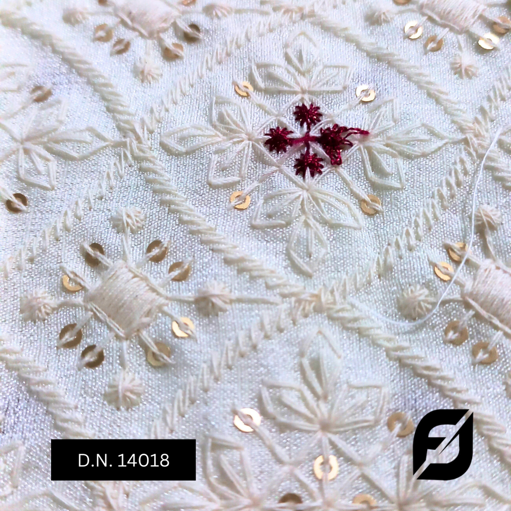 Embroidered Birdal Sherwani Fabric