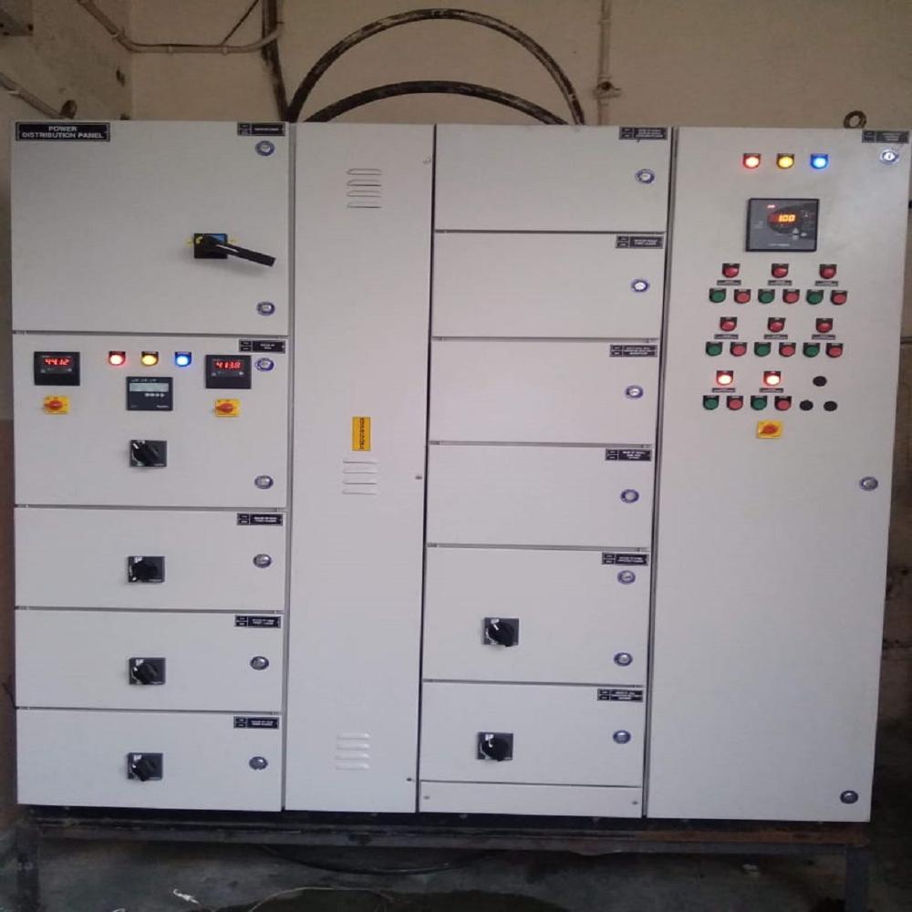 Industrial Distribution Panel - Material: Metal Base