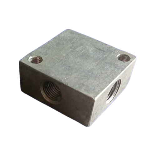 Straight Thread Connector - Color: Silver