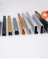 Aluminium Glass Profile - Color: Silver
