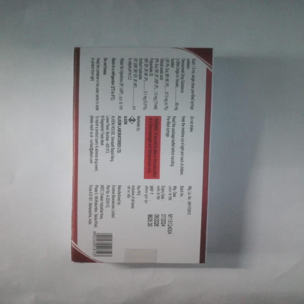 Denub 60mg Injection - Recommended For: All