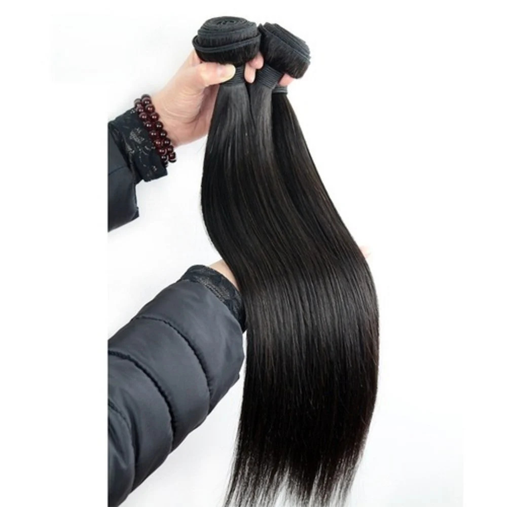 Virgin Indian Straight Hair Bundles Professional Use Weft Hair Extension