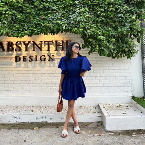 Blue Ivana Dress