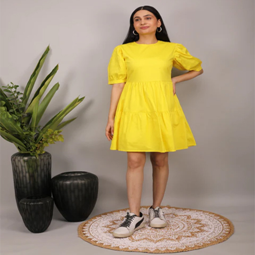 Hot Yellow Dress