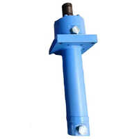 High Pressure Hydraulic Cylinder - Color: Blue