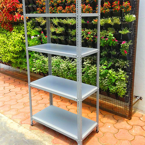 High Load Capacity Slotted Angle Racking System - Application: Material Storage