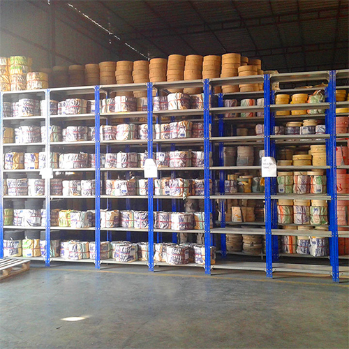 High Load Capacity Slotted Angle Racking System - Application: Material Storage
