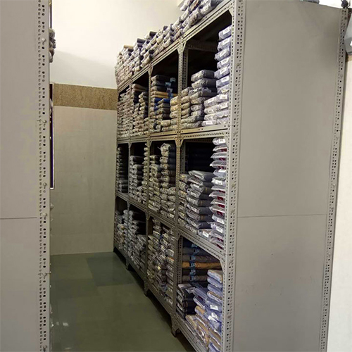 High Load Capacity Slotted Angle Racking System - Application: Material Storage