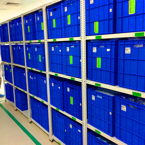 Industrial Slotted Angle Racking System - Application: Material Storage