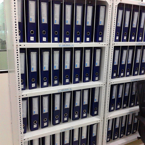 Industrial Slotted Angle Racking System - Application: Material Storage