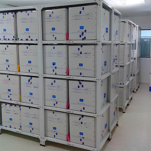 Industrial Slotted Angle Racking System - Application: Material Storage