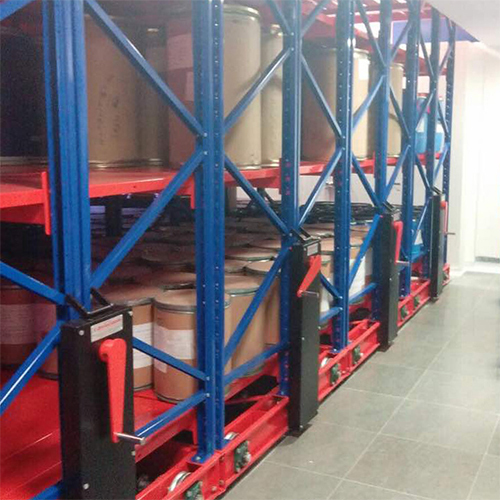 Industrial Mobile Racking System - Application: Material Storage