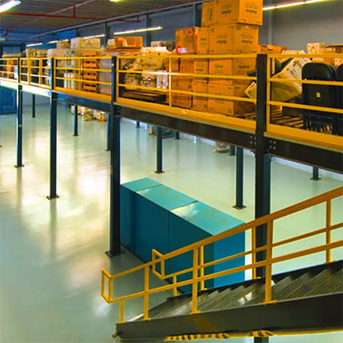 Flexibile Mezzanine Floor Systems - Application: Material Storage