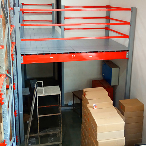 Industrial Mezzanine Floor Systems - Application: Material Storage