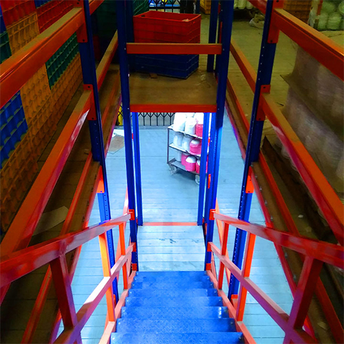 Industrial Mezzanine Floor Systems - Application: Material Storage