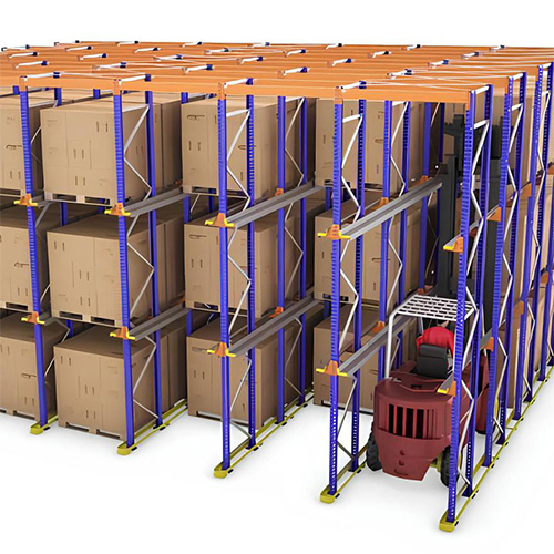 Industrial Drive-in Pallet Racking System - Application: Material Storage