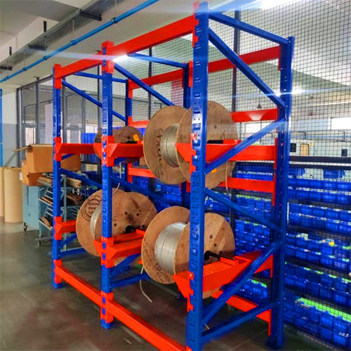 Optimized Storage Reel And Roll Storage Racking Systems - Color: As Per Requirement