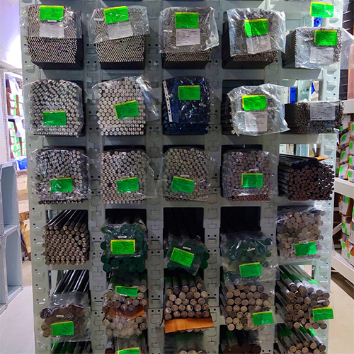 Industrial Pipe Storage Racking System - Color: As Per Requirement