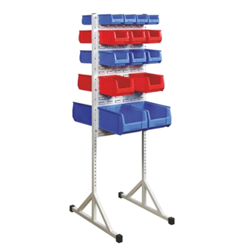 Bins Stand With Optional Plastic Bins - Application: Material Storage