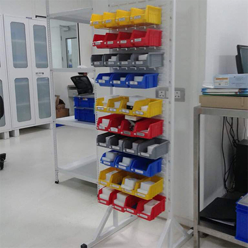 Bins Stand With Optional Plastic Bins - Application: Material Storage