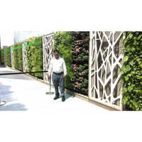 Vertical Planting Green Outdoor Wall Garden