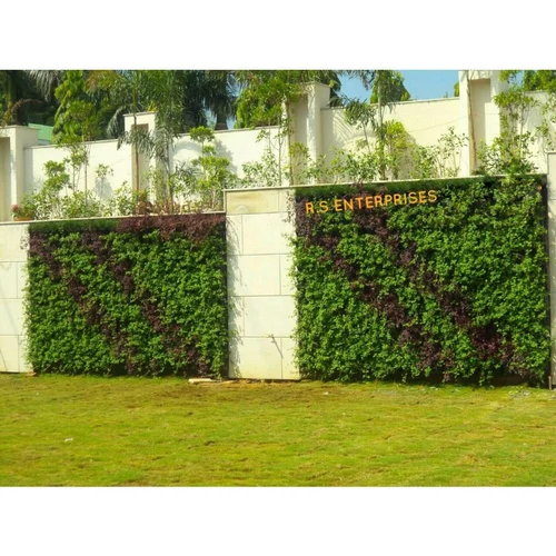 Vertical Living Green Outdoor Wall Garden
