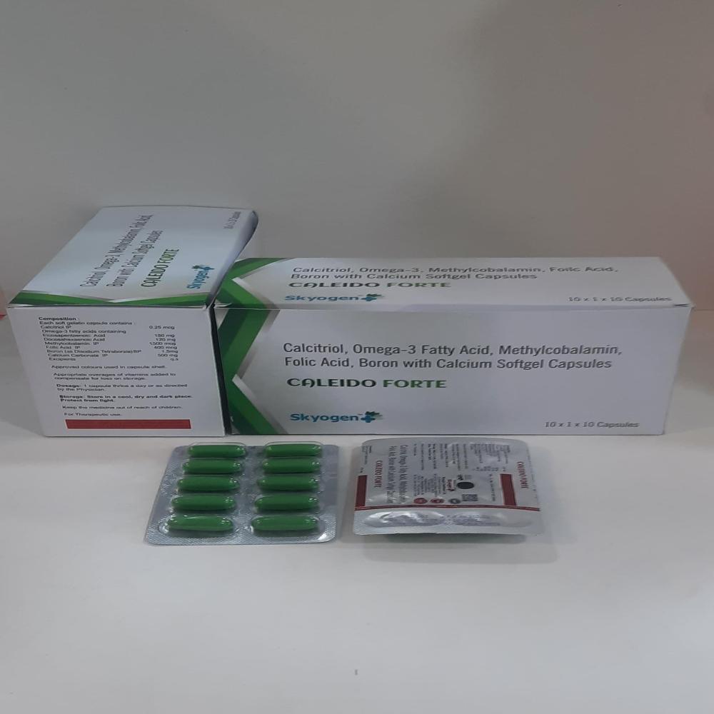 CALCITRIOL OMEGA-3 FATTY ACID METHYLCOBALAMIN FOLIC ACID BORON WITH CALCIUM SOFTGELS