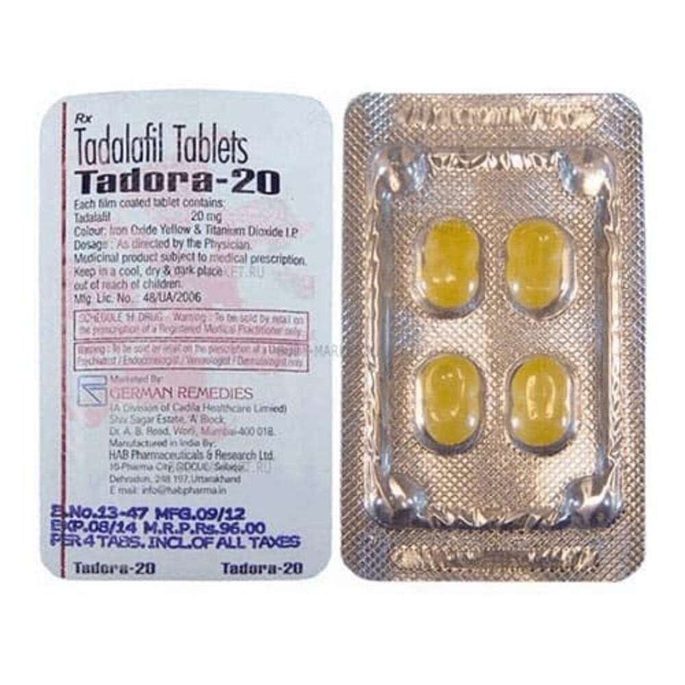 Tadora 20mg - Dosage Form: Tablet