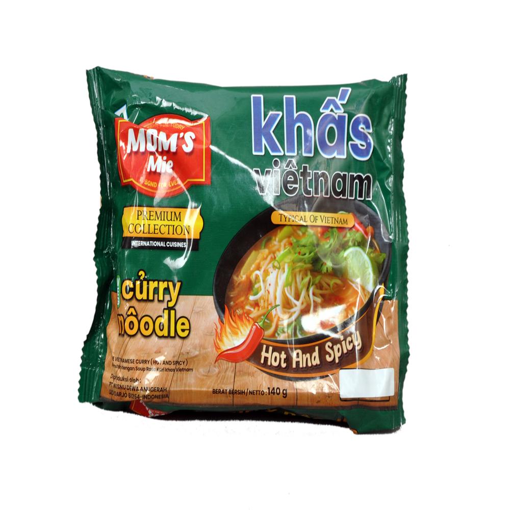 Veg Curry Typical Of Vietnam Instant Noodles - Instant Noodles Packet, Vegetarian Flavor Blend, Aromatic Vietnamese Spices And Curry