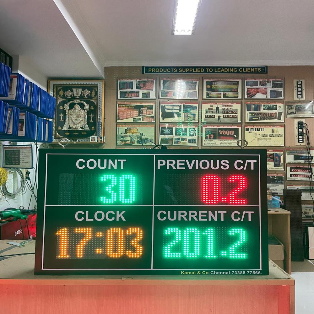Led Counter Display Board - Led Type: Dot Matrix